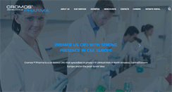 Desktop Screenshot of cromospharma.com